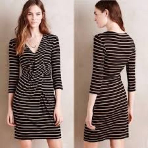 Anthropologie Bailey 44 Confluence Ruched Dress XS - Picture 2 of 7